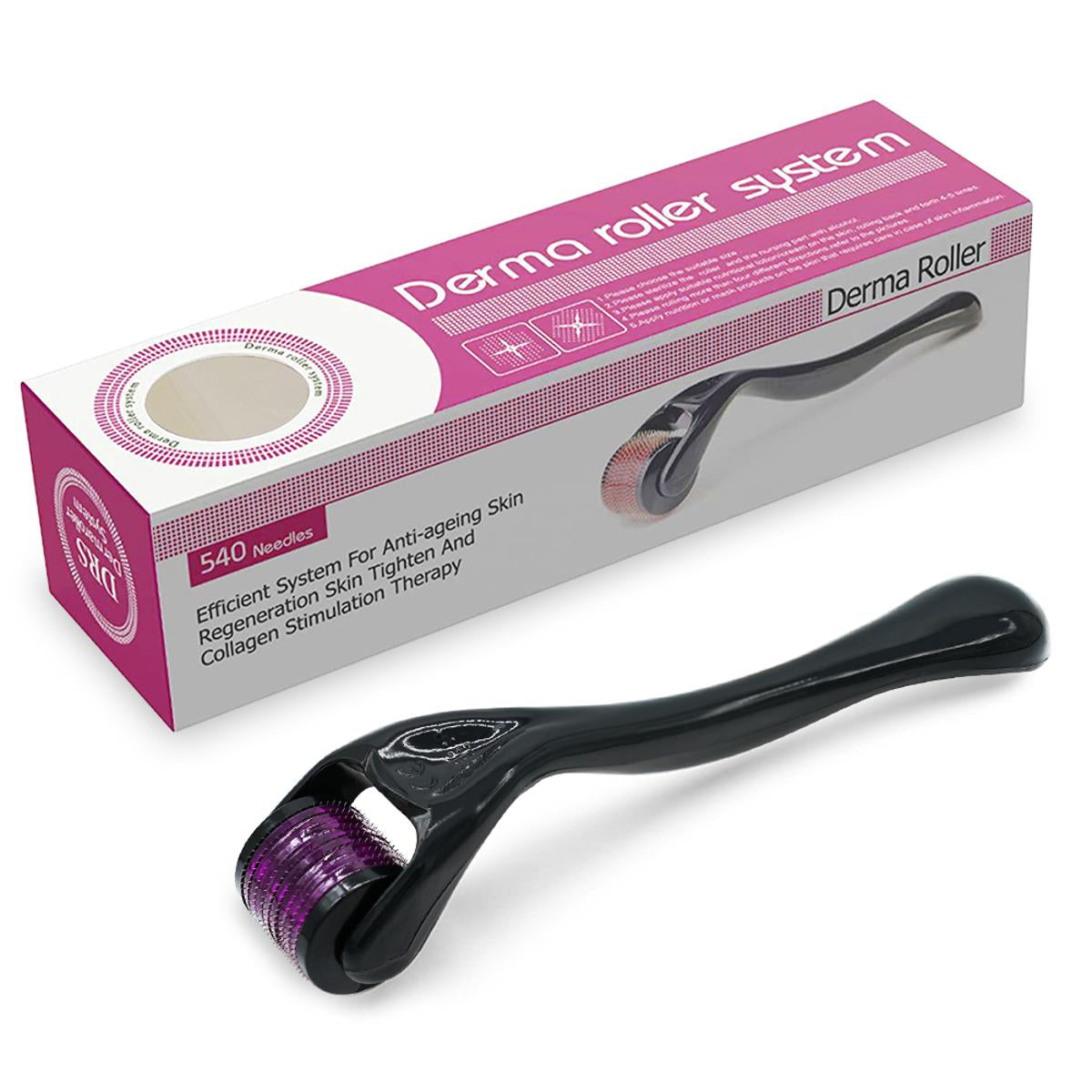 Derma Roller for Hair Growth Skin Care – Beard, Facial, and Micro Needle Treatments