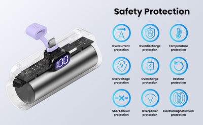 PowerGo 2-in-1 Portable Power Bank (5000mAh)