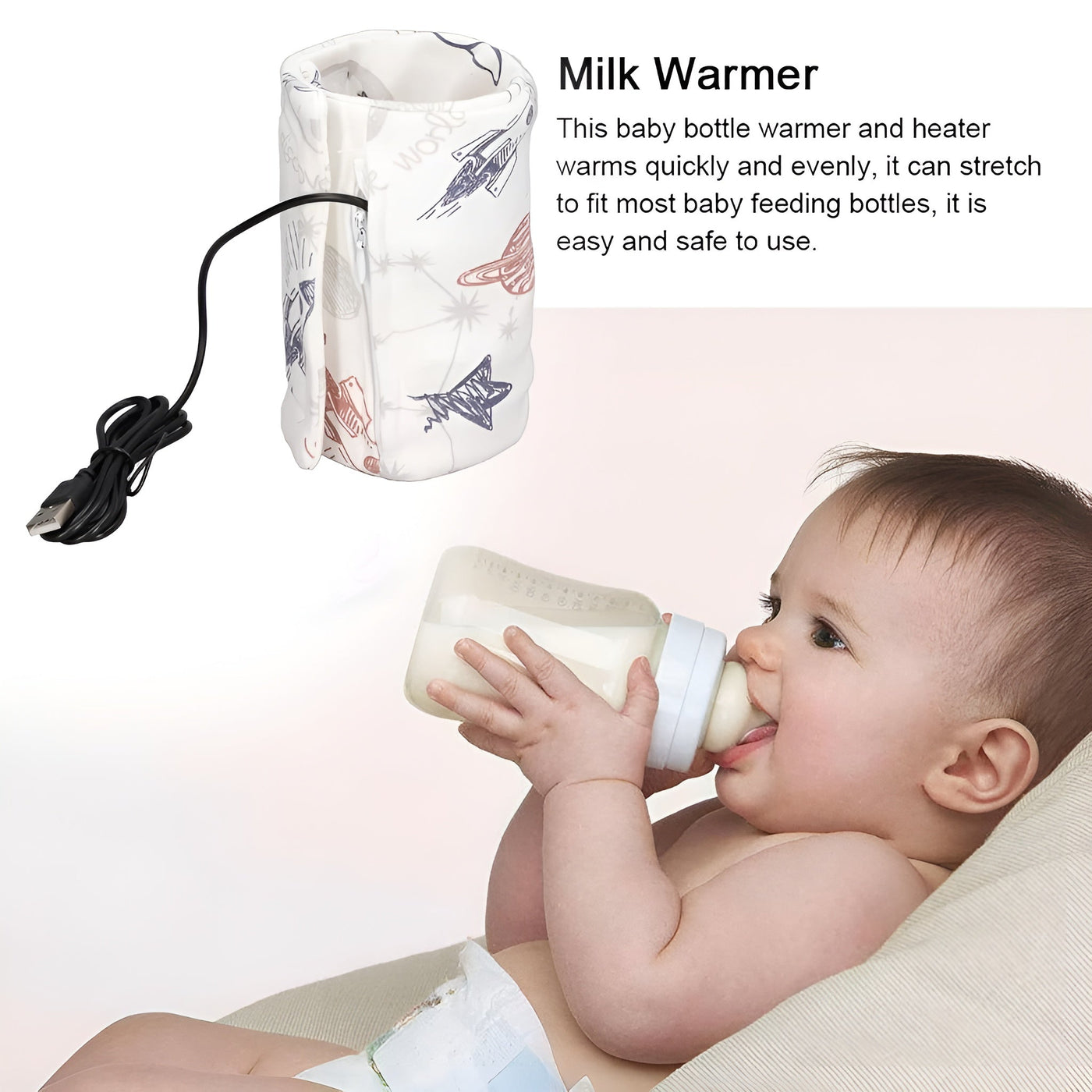 TravelThermo Baby Feeder Bag – The Ultimate Portable Travel Milk Warmer Hot Milk Anywhere