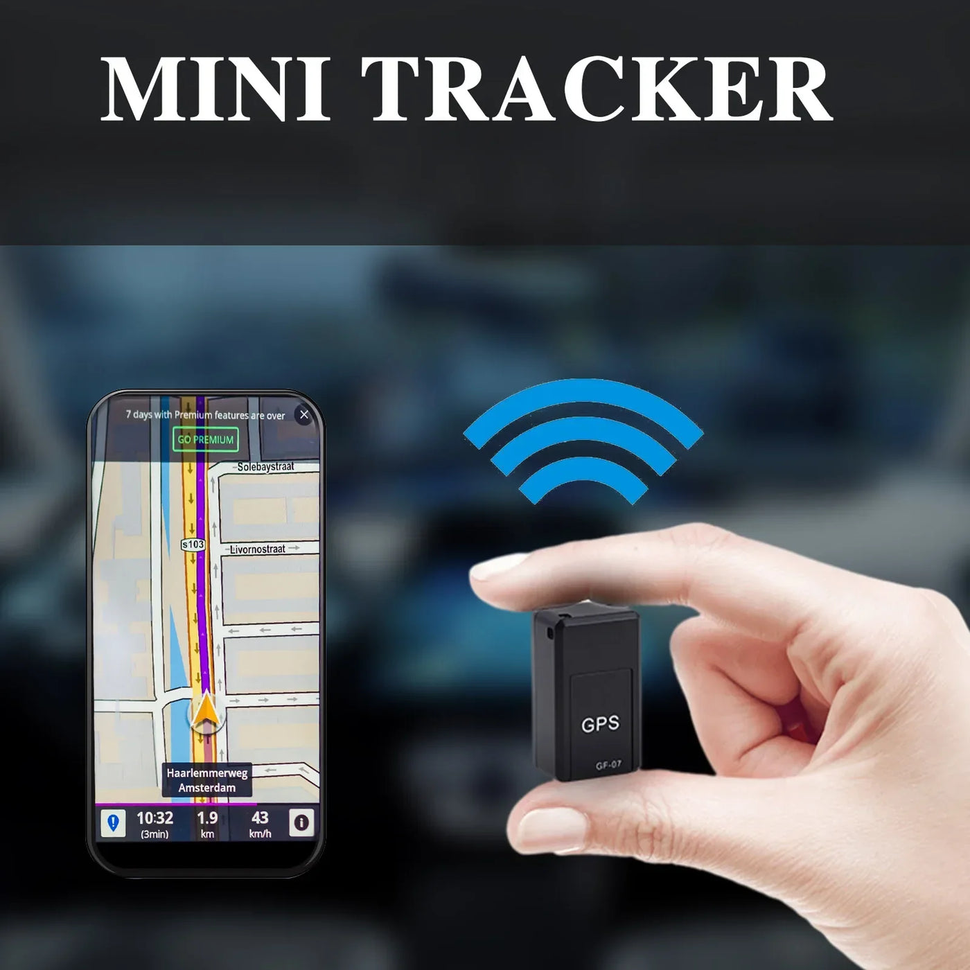 GPS Tracker with Voice Callback – Real-Time Location Tracking for Cars