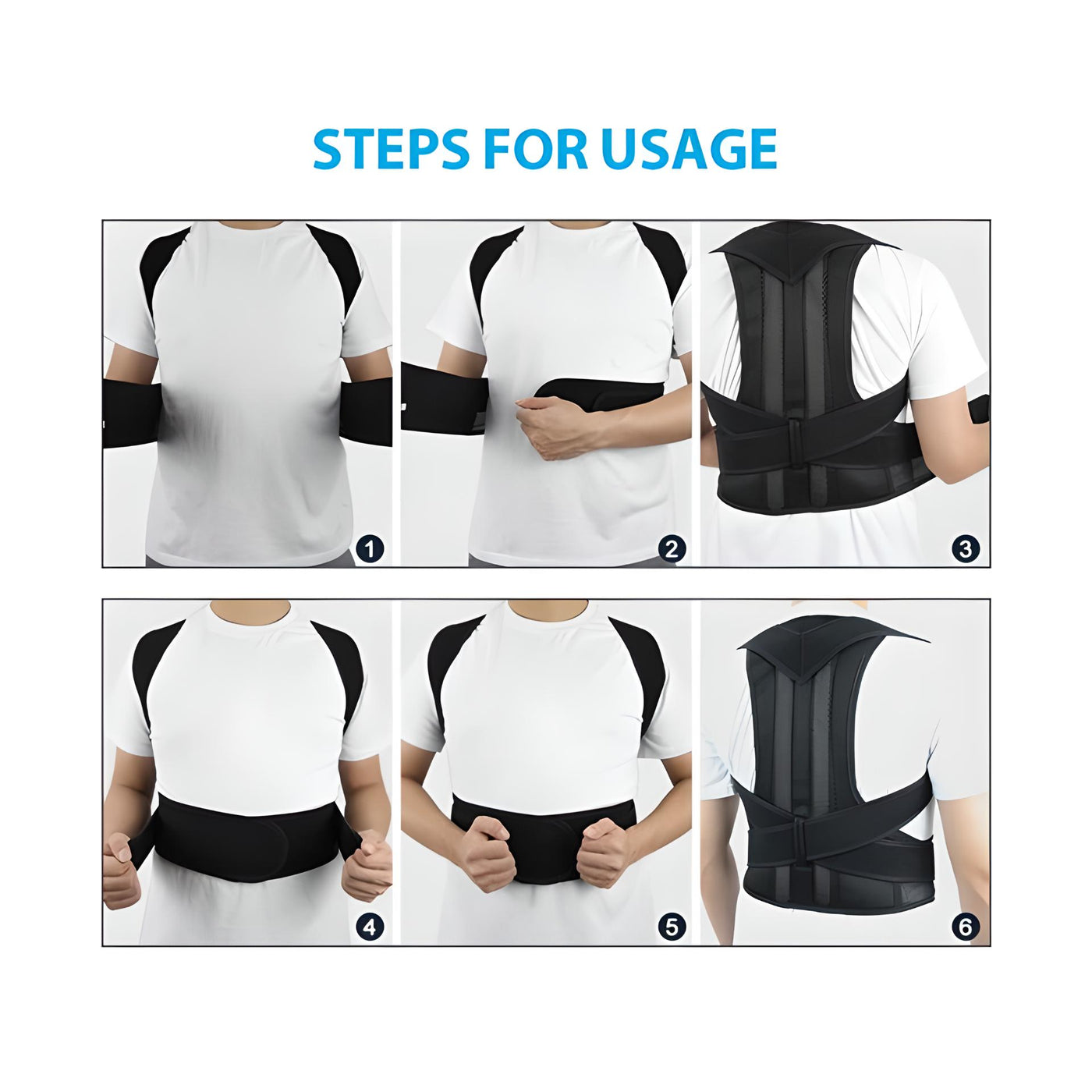 Posture Corrector Belt – Relieves Neck & Back Pain