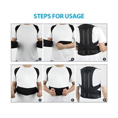 Posture Corrector Belt – Relieves Neck & Back Pain