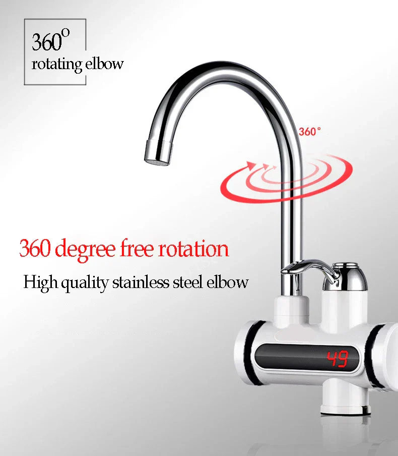 SwiftFlow 360° Instant Electric Water Heating Tap