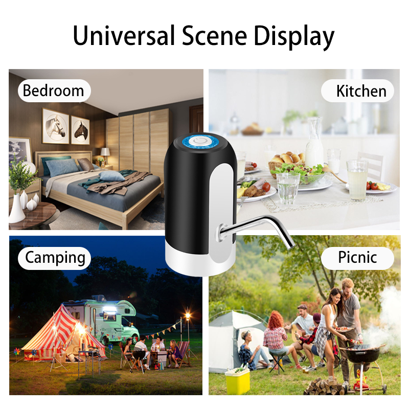 Electric Wireless Water Dispenser – Electric Auto Suction for Effortless Water Delivery