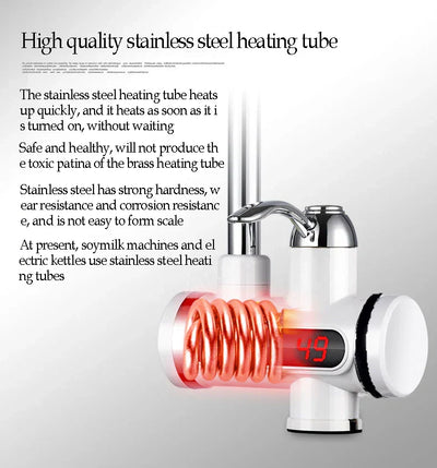SwiftFlow 360° Instant Electric Water Heating Tap