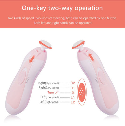 Safe Electric Baby Nail Clipper – Trimmer for Newborns & Toddlers