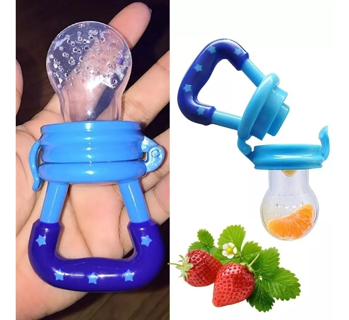 Fruit Pacifier & Fresh Food Baby Feeder – Safe, Easy Feeding for Your Little One