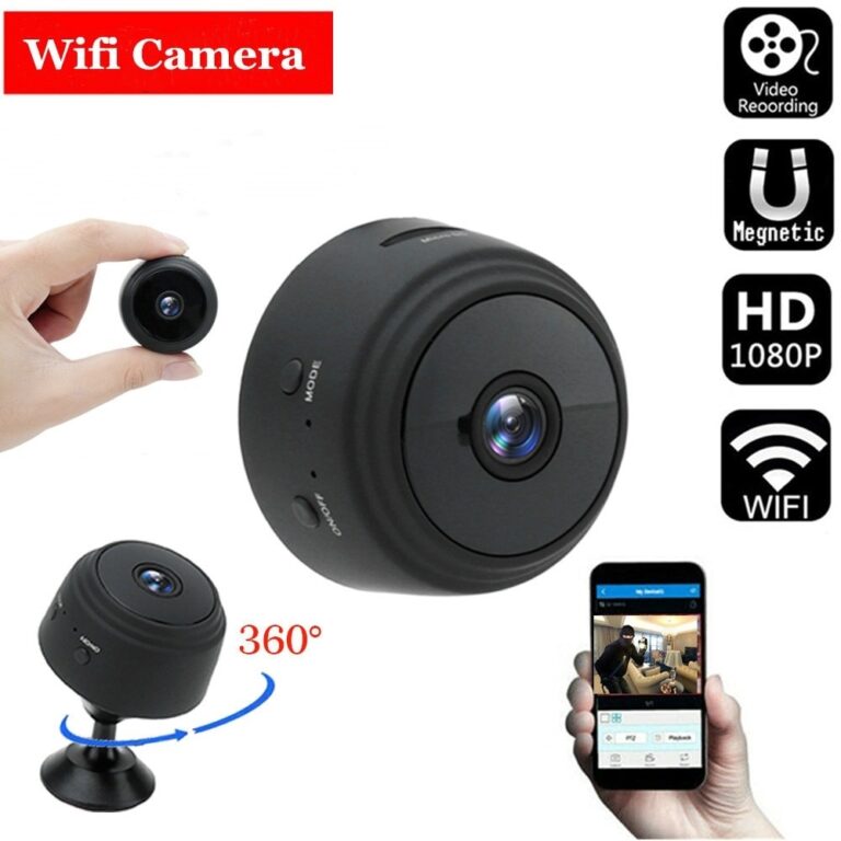 WiFi Mini Camera – HD 1080p Wireless Security for Ultimate Protection