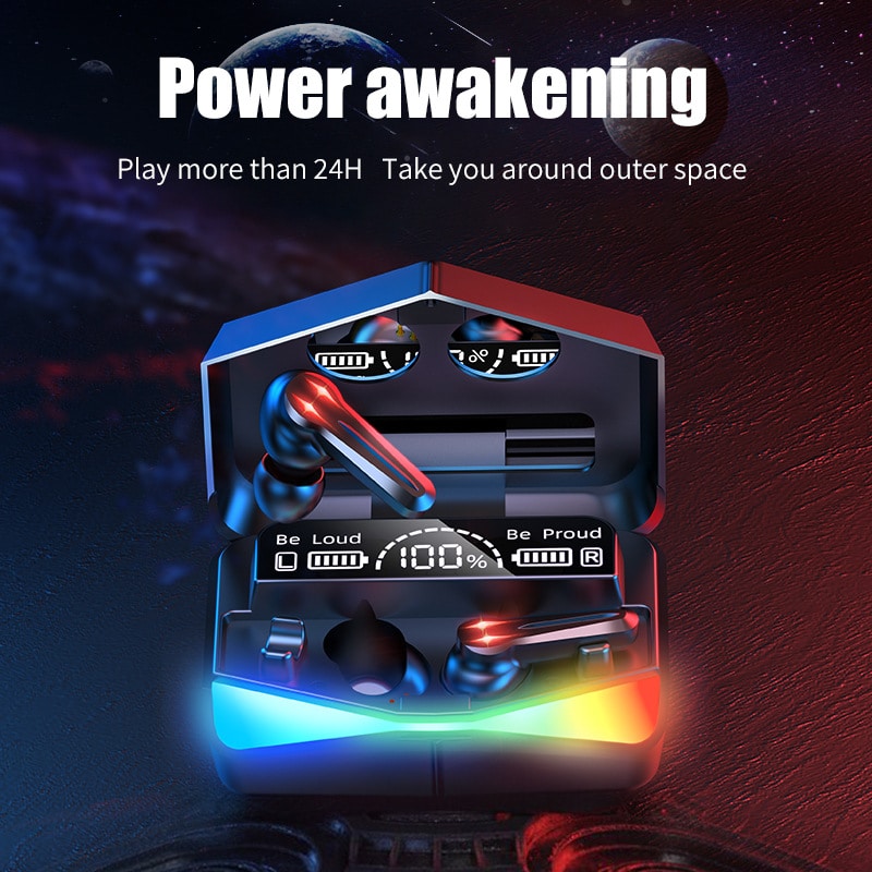 M28 Wireless Bluetooth Gaming Earphones – Low Latency for Ultimate Performance