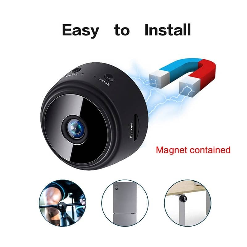 WiFi Mini Camera – HD 1080p Wireless Security for Ultimate Protection