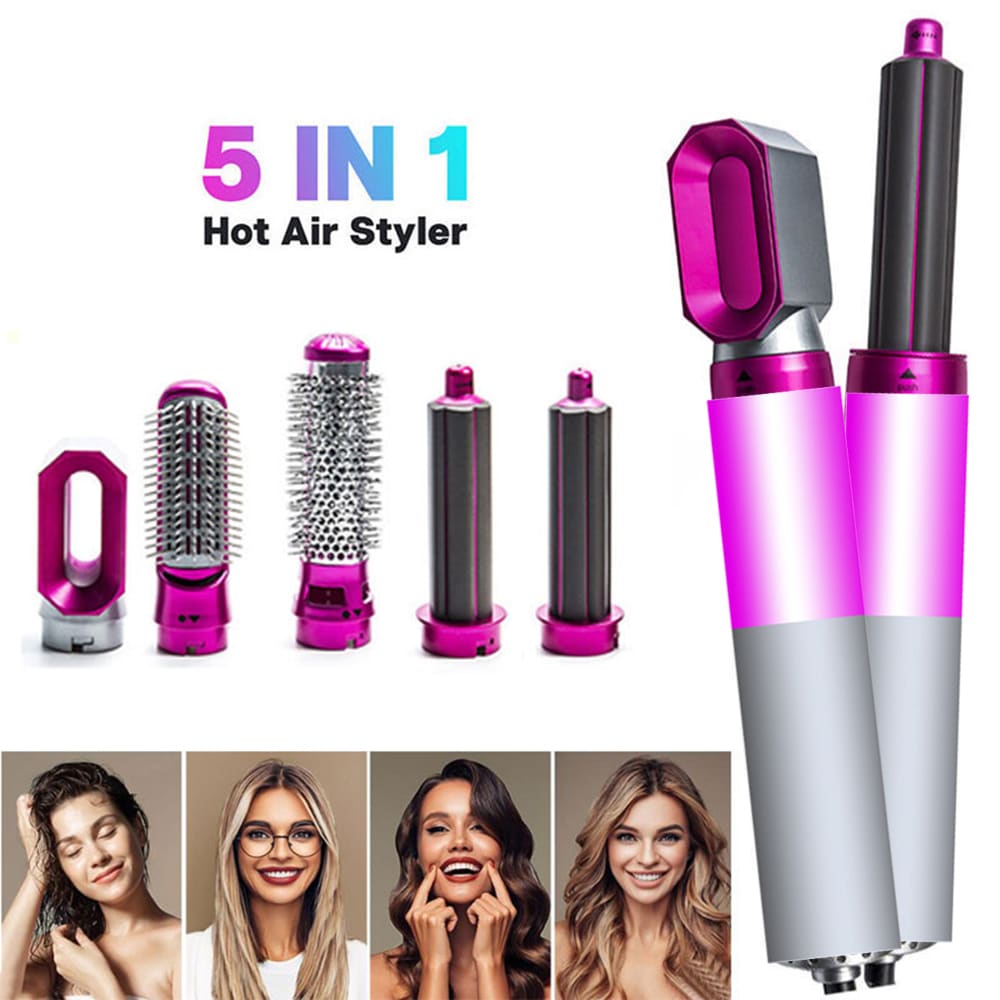 ProGlow 5-in-1 Hair Styler – Versatile Tool for Styling & Care