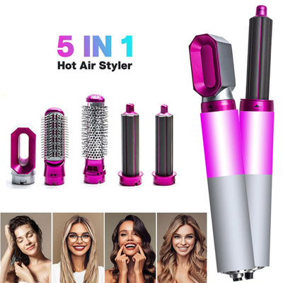 ProGlow 5-in-1 Hair Styler – Versatile Tool for Styling & Care