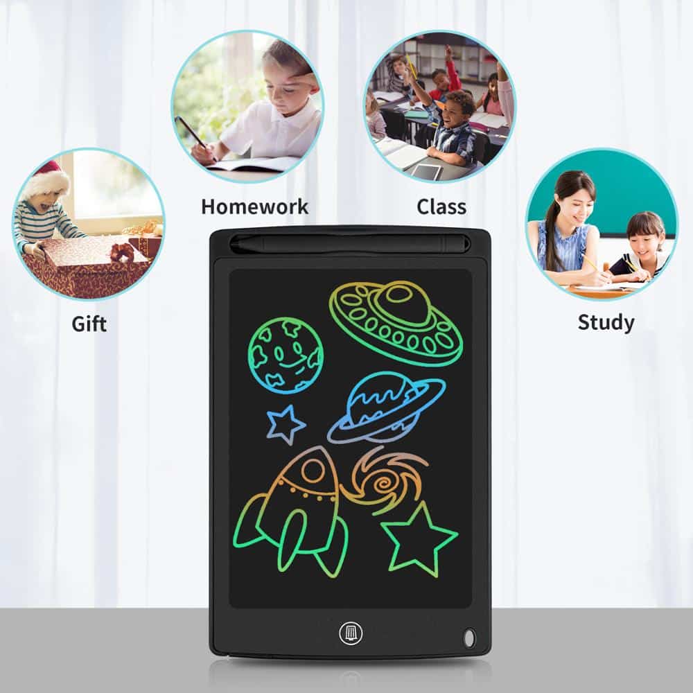 Magic 8.5-Inch LCD Writing Pad – Colorful Fun for Kids